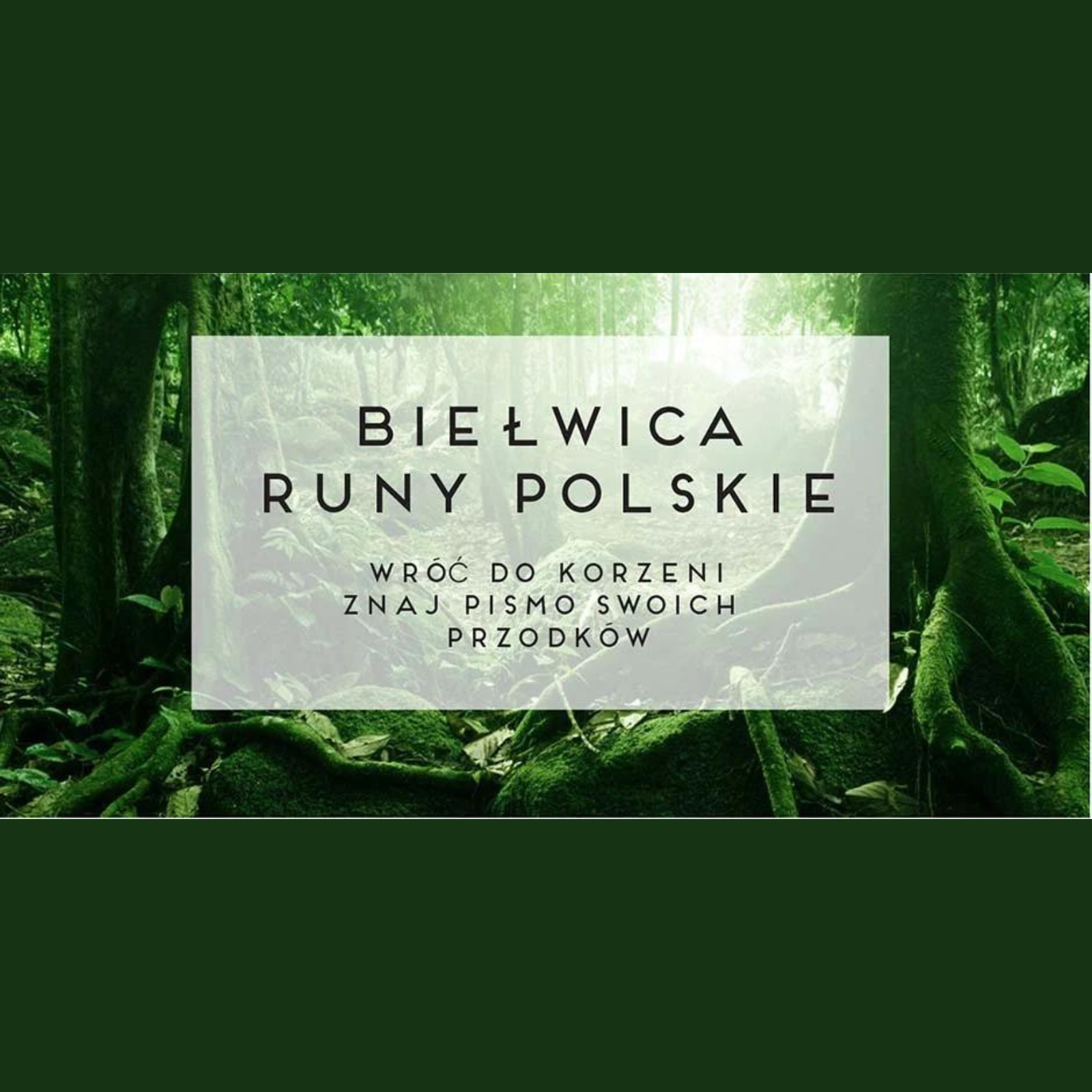 kultura słowiańska - Biełwica Runy Polskie