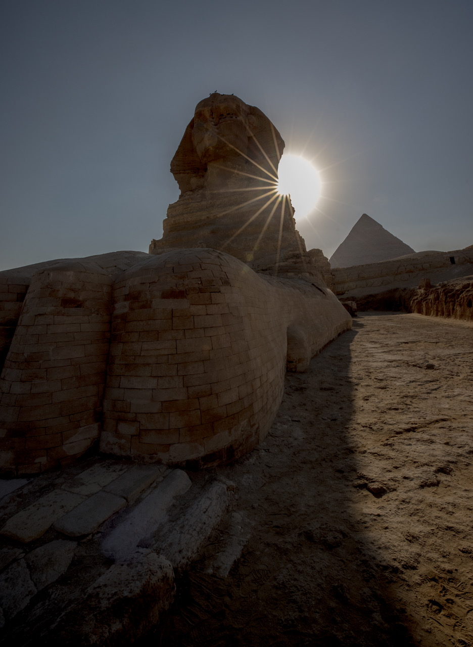 Sfinks, Wielka Piramida Egipt Giza